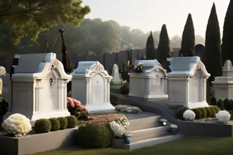 loculi in un cimitero